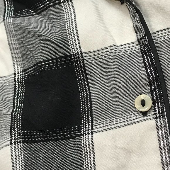 Victoria's‎ Secret Shimmery Plaid Lightweight Flannel PJ Sleep Romper Outfit L - Picture 6 of 14